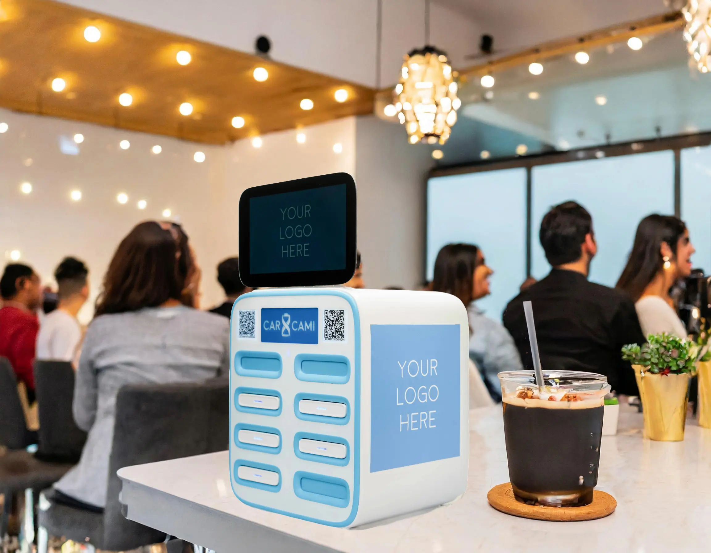 Phone charging stations for bars and restaurants