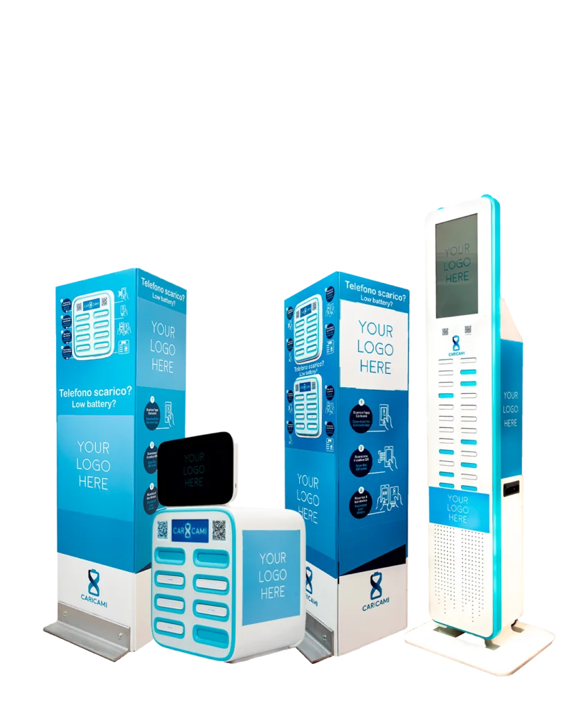 stazioni di ricarica cellulari - phone charging stations